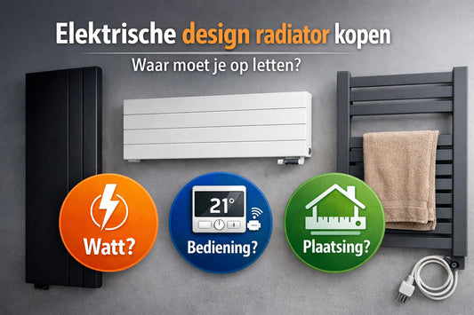 Elektrische design radiator kopen?