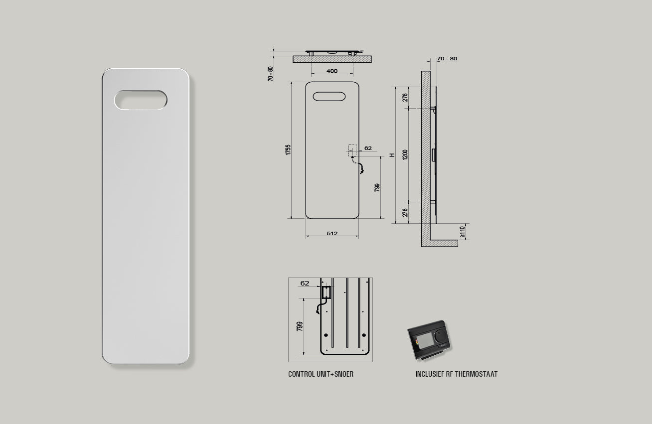 DRL E-Comfort Badge Remote