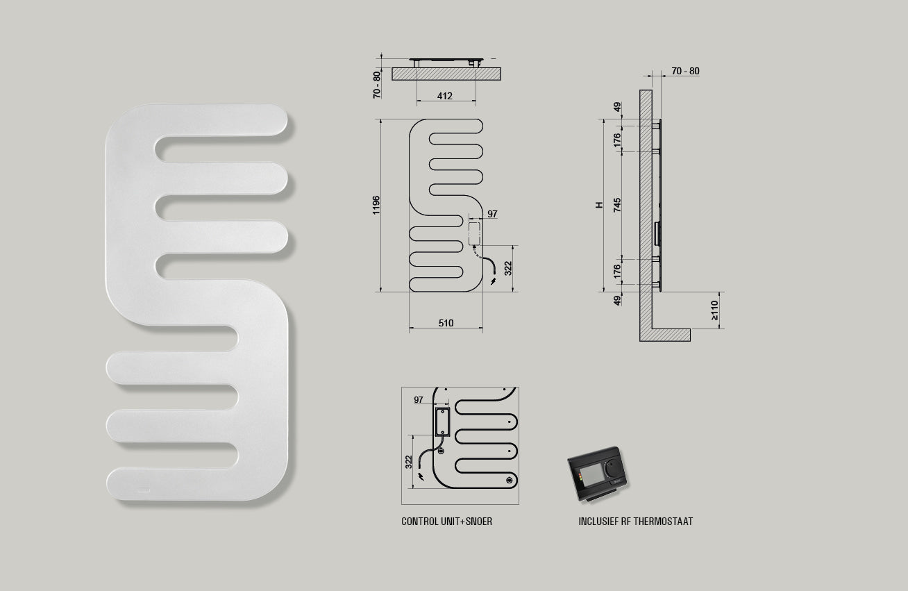 DRL E-Comfort Hand Remote