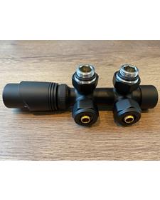 Raco Design Onderblok Haaks Thermostaat Mat Zwart