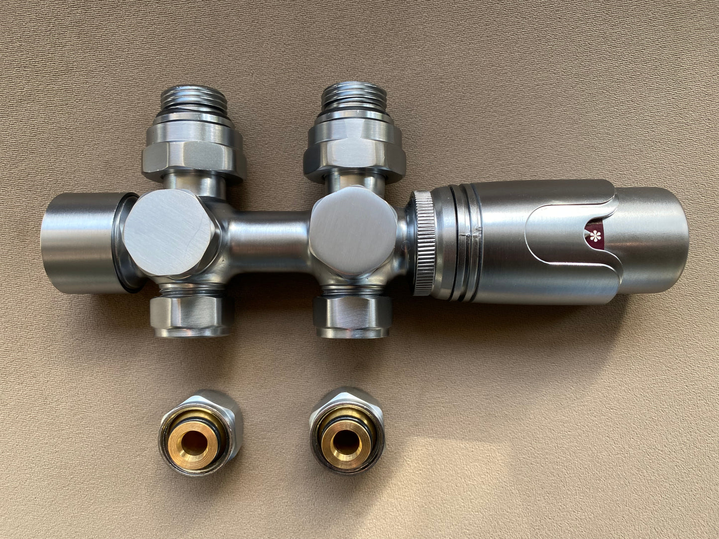 Raco Thermostatisch Design Onderblok RVS